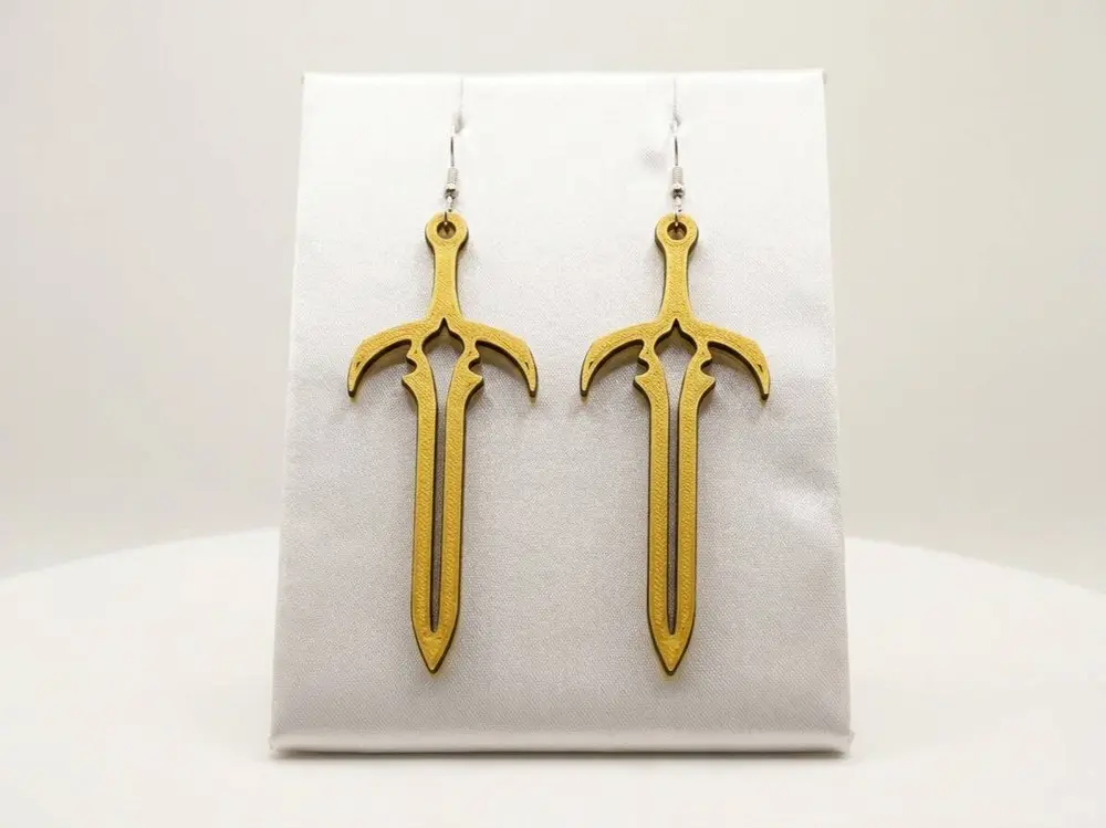 Sword Earrings