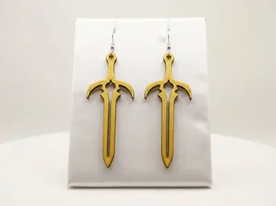 Sword Earrings