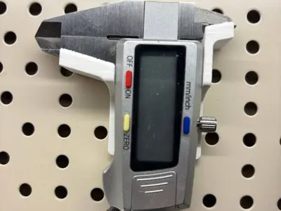 Caliper Pegboard Holder