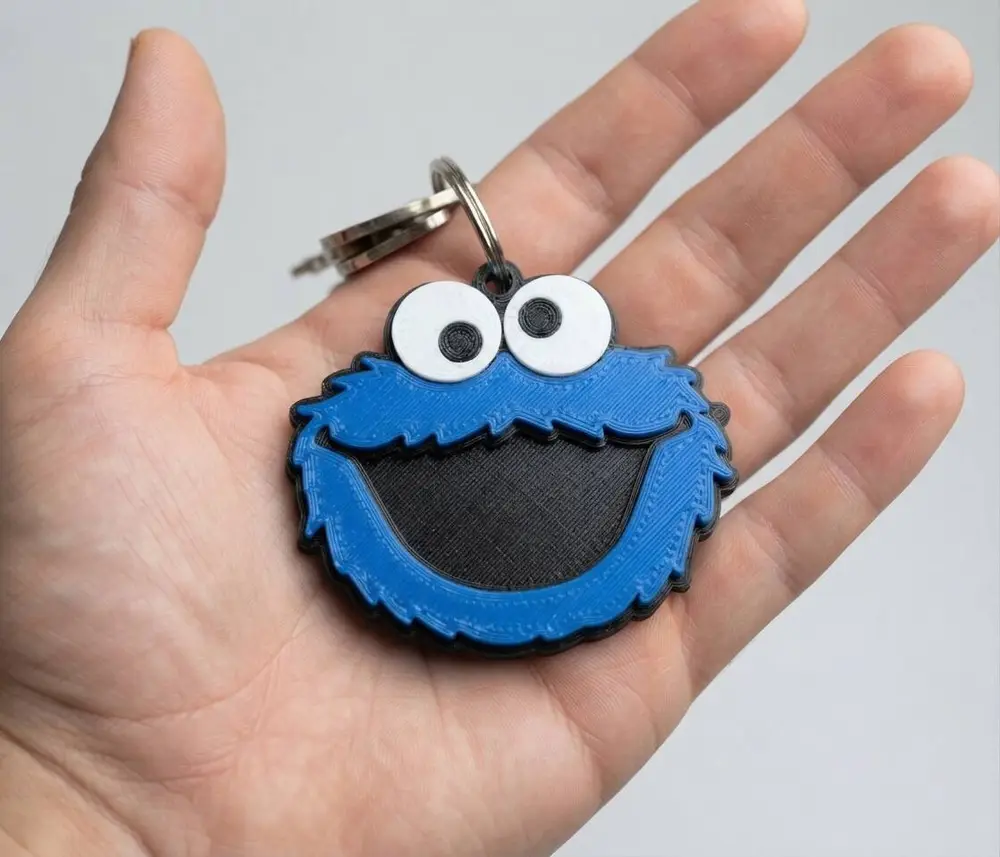 llavero monstruo de las galletas