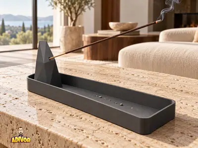 MONOLITE – Modern Geometric Incense Holder