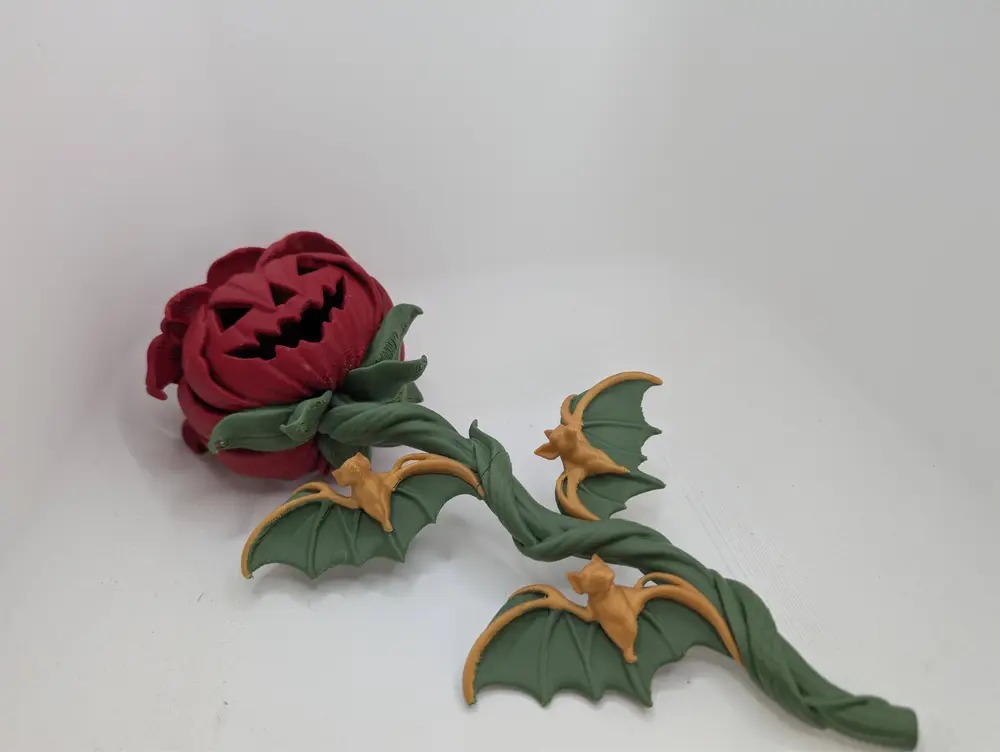 Briargrin — The Halloween Pumpkin Rose