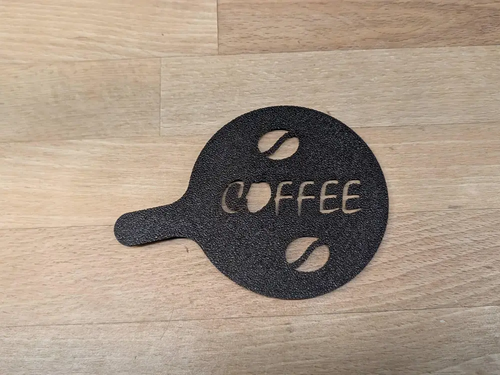 Coffee Latte Art Template - coffee