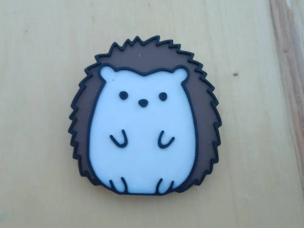 Hedgehog Cute Keychain
