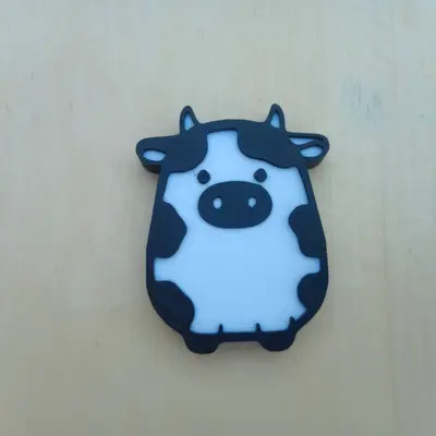 Cute Cow Keychain
