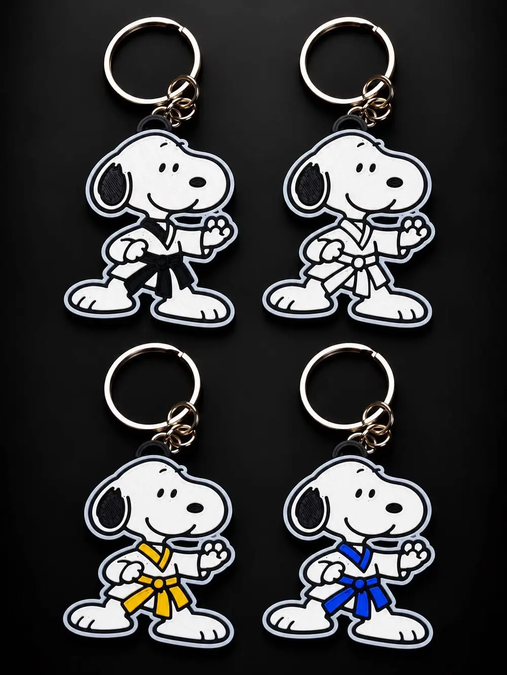 PORTACHIAVI SNOOPY KARATE