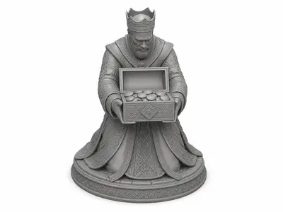 Wise Man with Gold - Nativity scene