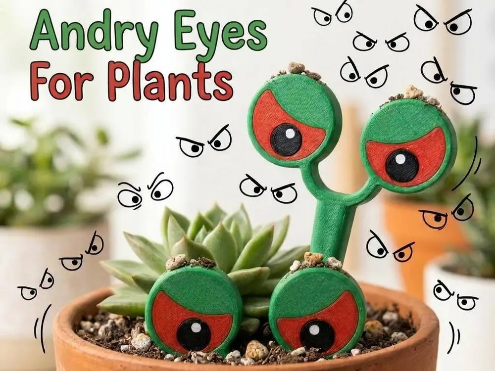 👀😡Angry Eyes For Plants😡👀