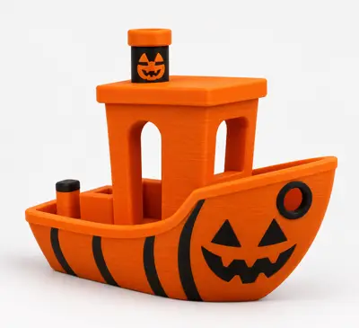 Pumpkin Benchy Halloween