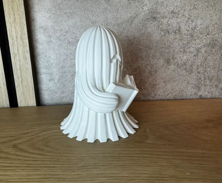 Reading Ghost – Cute Book Lover Figurine