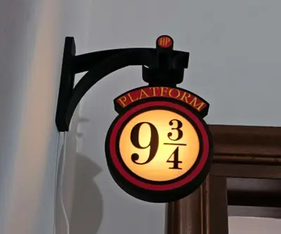 Harry Potter Platform 9 & ¾ Night Lamp