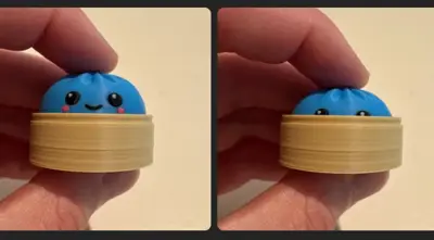 Mini Dumpling Clicker Fidget Toy