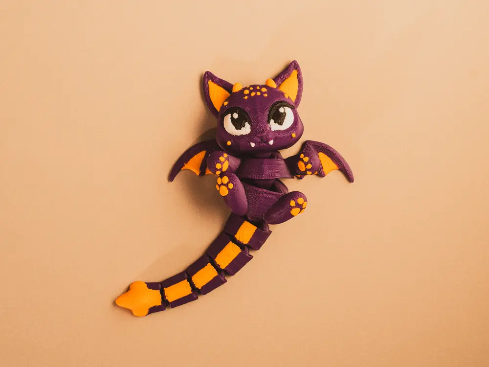 Count Meowcula Halloween Bat Cat Fleximaru