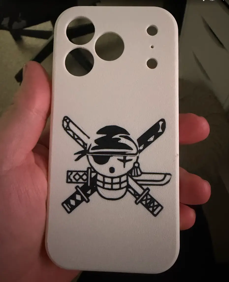 iPhone 17 Pro Case –Pirate Hunter Zoro Jolly Roger