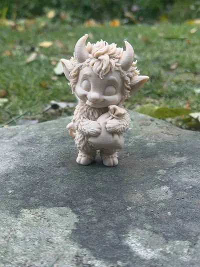 Cute little Christmas devil