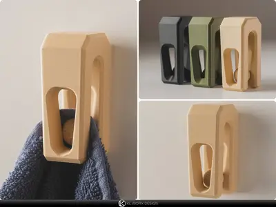 Gravity - Locking Towel Hanger | Auto-Locking