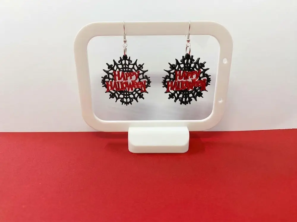 Happy Halloween earrings