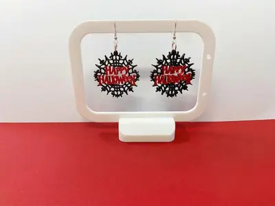 Happy Halloween earrings
