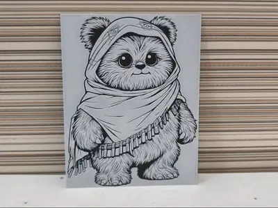Hueforge Ewok Star Wars