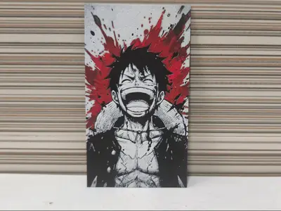 Hueforge Luffy One Piece