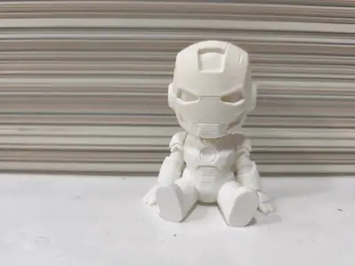 Mini Iron Man Chibi 3D