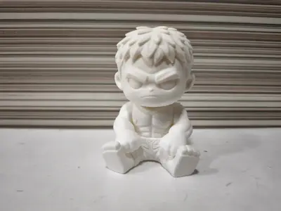 Mini Hulk Chibi 3D