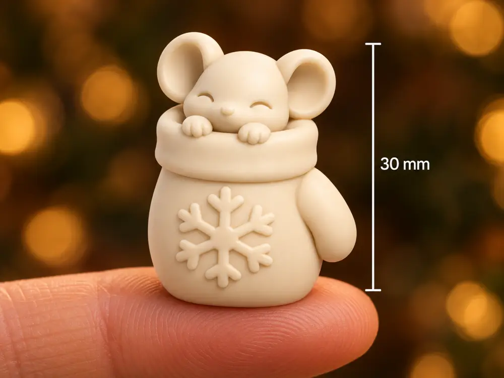 Mini Cozy Mouse – 30 mm