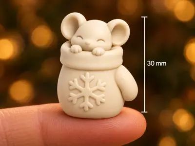 Mini Cozy Mouse – 30 mm