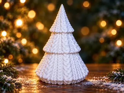 Knitted Christmas Tree