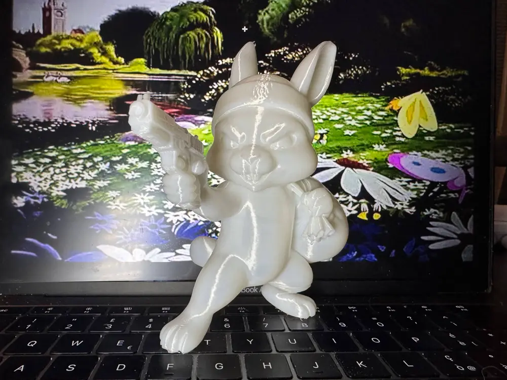 white rabbit
