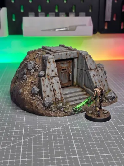 Bunker Door - Grimdark Wargame Terrain