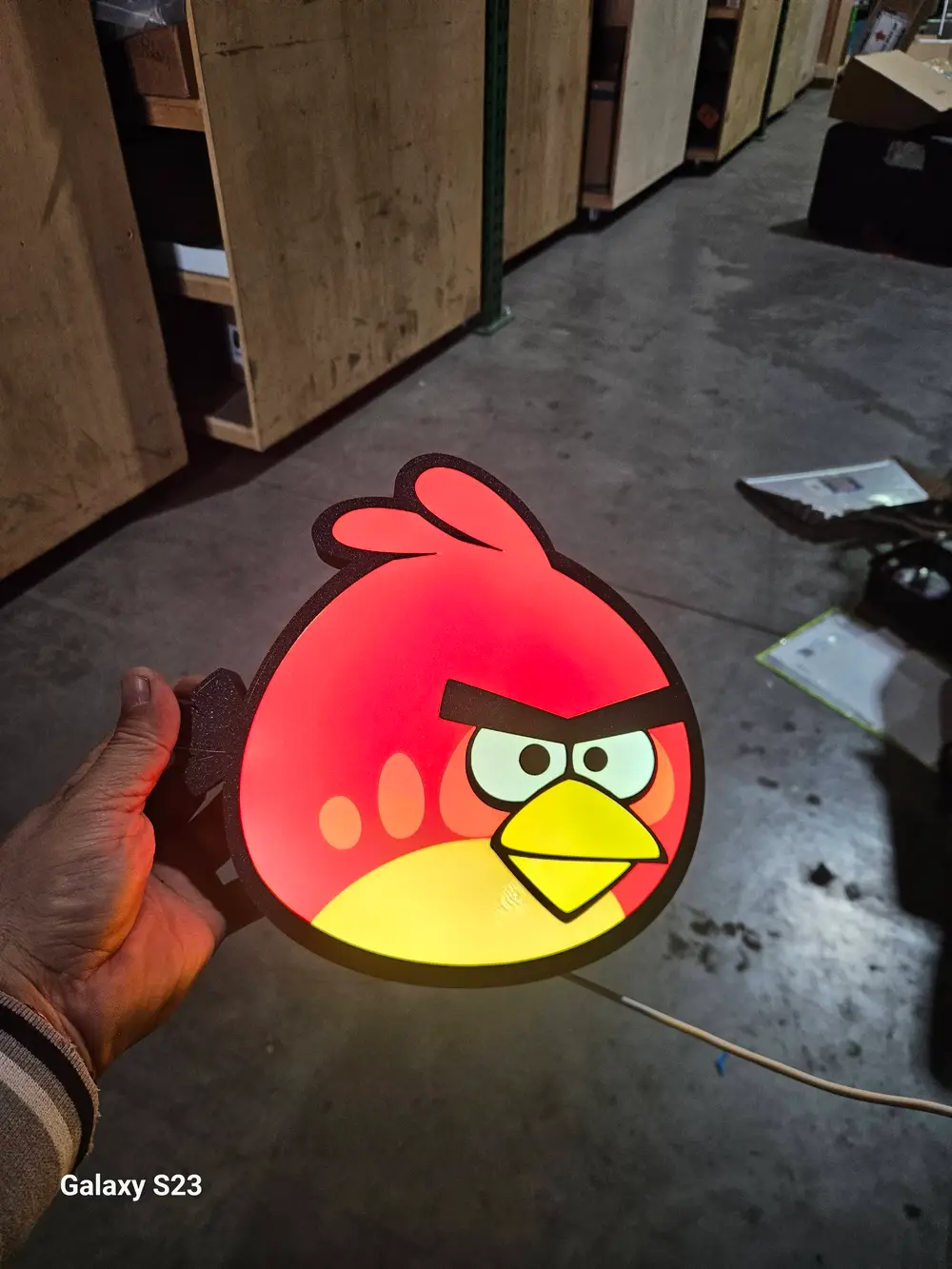 red angry birds lightbox