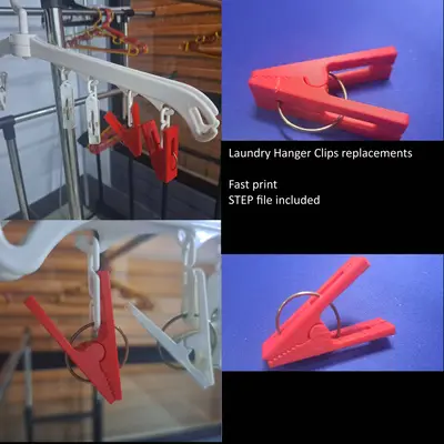 Laundry Hanger Clip replacements