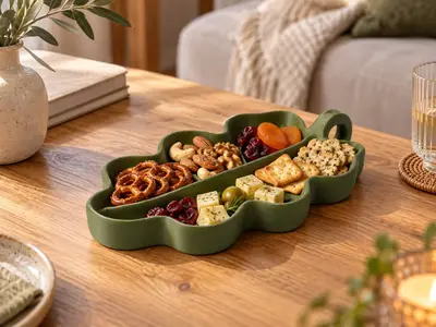 Stylish Leaf Organizer for Natural Decor