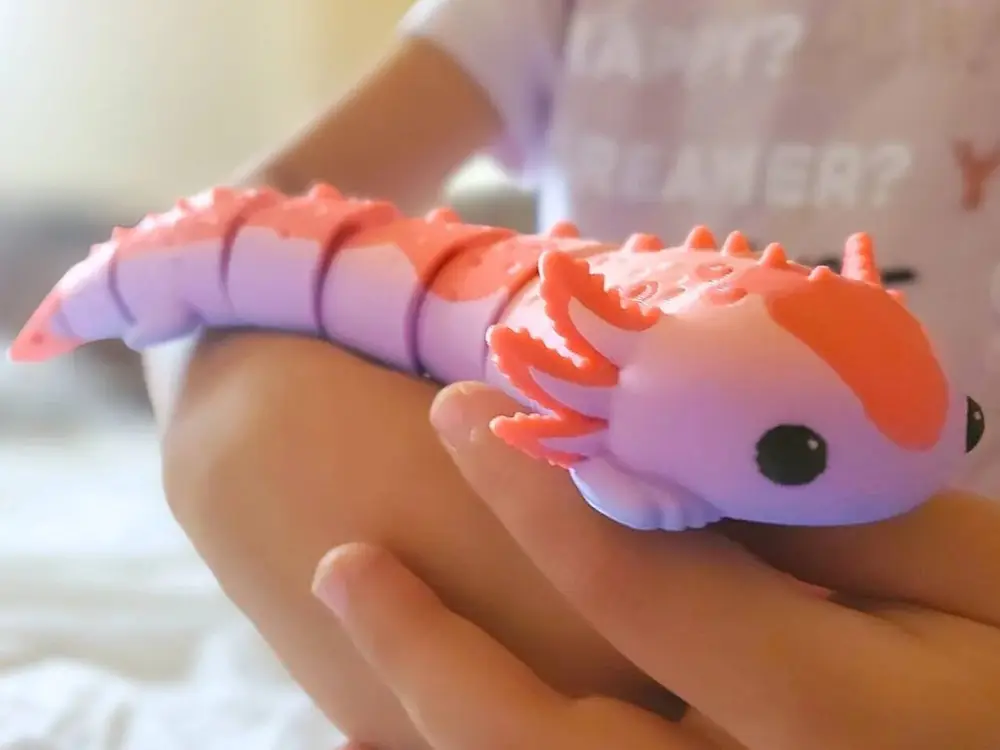 Cute Flexi Axolotl Articulated – 2-in-1 Collection