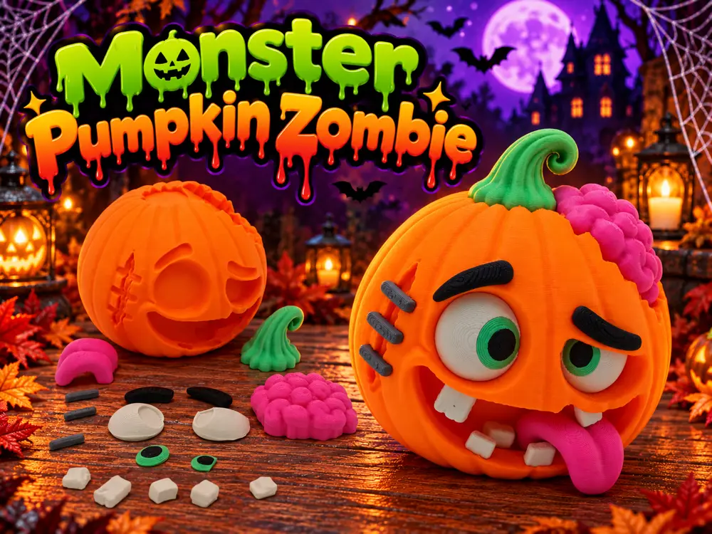 Monster Pumpkin - Zombie