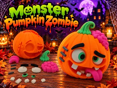 Monster Pumpkin - Zombie