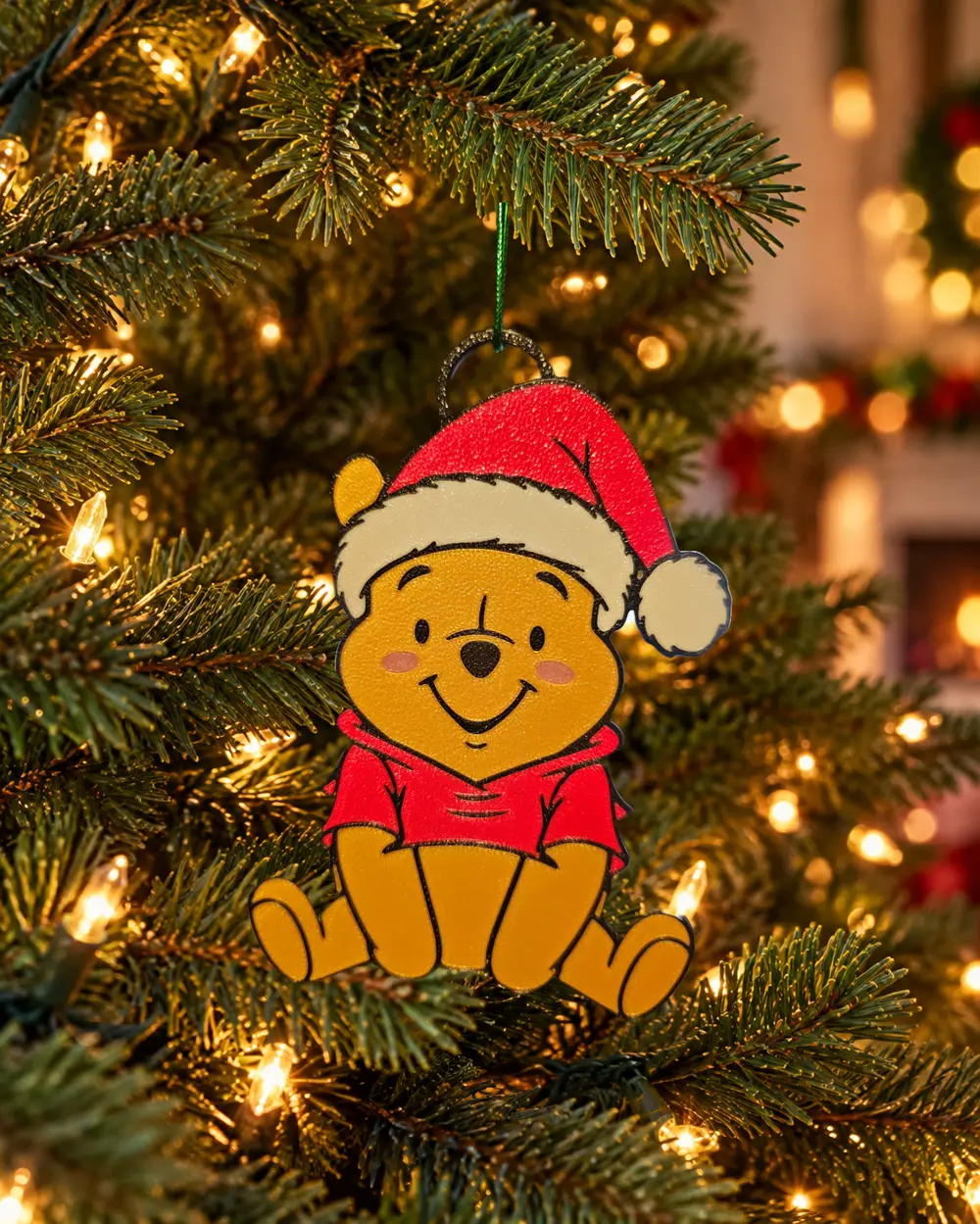 Pooh Christmas Ornament