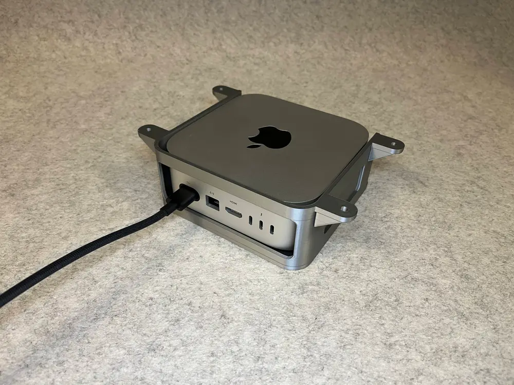 Mac Mini M4 M5 M6 desk mount