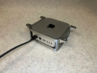 Mac Mini M4 M5 M6 desk mount