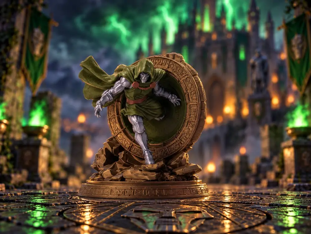 Doctor Doom Portal – Collectible 3D Figurine