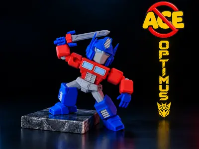 Optimus Prime – No ACE Robot Toy & Mini Figure