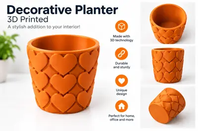 heart vase