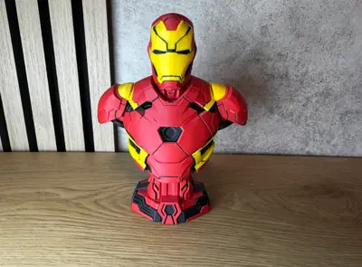 Iron Man Bust – Armoured Display Sculpture