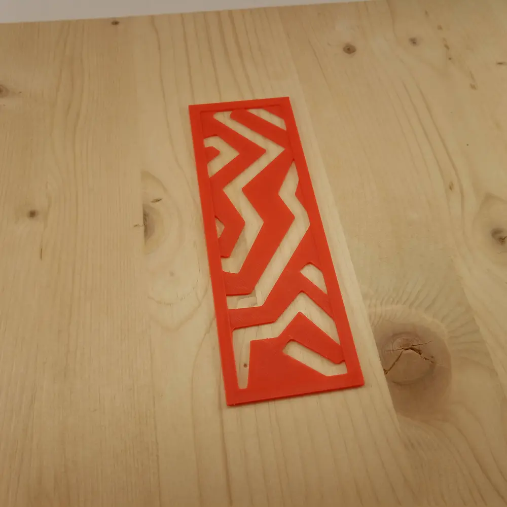 Bookmark ZigZag Pattern