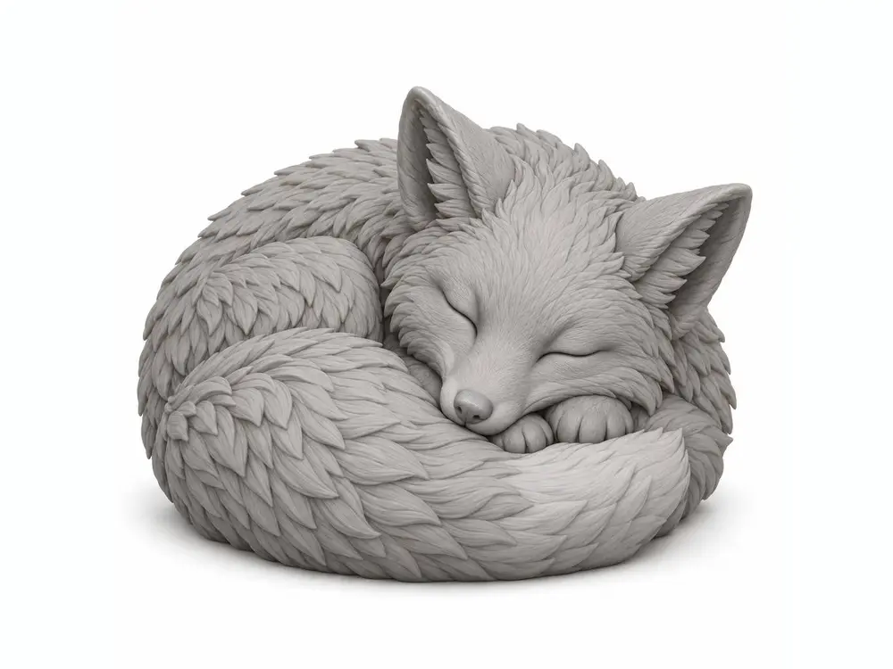 Sleepy Fox