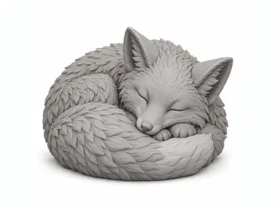 Sleepy Fox