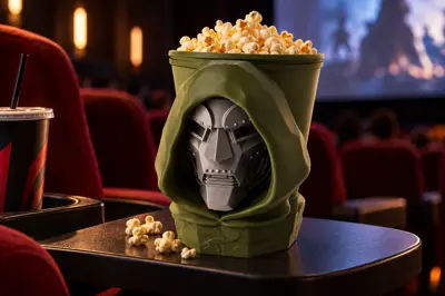 Doctor Doom Popcorn Bucket – Marvel Inspired