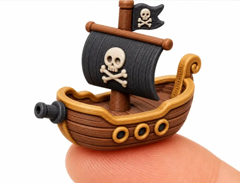 World's Smallest Pirate Ship