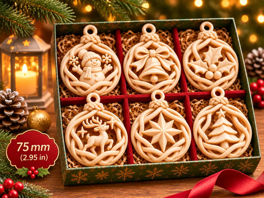 Rootwoven Ornaments Collection | Set of 6